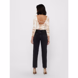 ONLY 15238949 Round neckline Cotton, Elastane