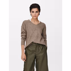 ONLY 15204588, Pullover, Adult, Female, Green, Green / Caribou, L