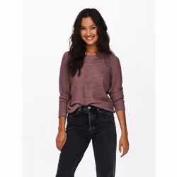 ONLY 15113356, Pullover, Adult, Female, Red, Rose Brown, XL