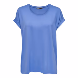 ONLY 15106662 T-shirt Round neckline Short sleeve Elastane, Polyester, Viscose