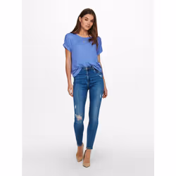 ONLY 15106662 T-shirt Round neckline Short sleeve Elastane, Polyester, Viscose - Additional view 5
