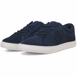 ) Jack & Jones Galaxy Suede Suede Men's Navy Blazer Trainers - Blue, 12 (Adults'