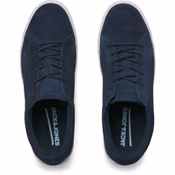 ) Jack & Jones Galaxy Suede Suede Men's Navy Blazer Trainers - Blue, 12 (Adults'
