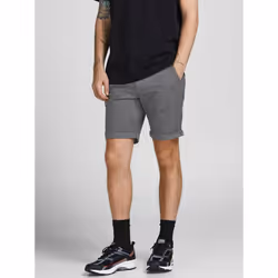 Jack & Jones 12206889, Chino, Adult, Grey, L, Cotton, Elastane, Do not bleach