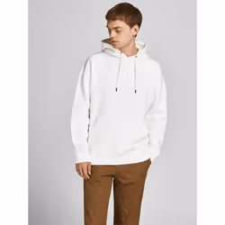 Jack & Jones 12208157, Adult, White, M, Cotton, Polyester, Do not bleach, Do not dry-clean