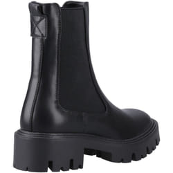 ) ONLY Betty-1 Polyurethane Women's Black Boots - Black, 5 (Adults'