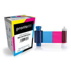 MAGICARD MD100YMCKO Colour Ribbon (100 Prints)