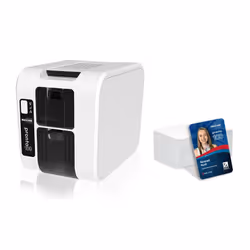 The Magicard Pronto100 is an ID card printer that punches way above its price point. With improved margins for you. unrivalle ...