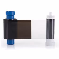 The Magicard MB600KO black ribbon creates up to 600 high-quality prints per roll for your customers. This monochrome resin pr ...