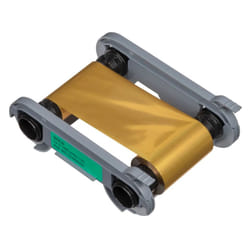 Evolis RCT216NAAA Thermal-transfer ribbon gold. 1K pages for Evolis Pr