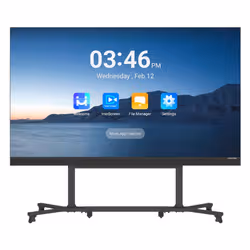 Leyard M135 Signage Display Interactive flat panel 3.43 m (135") LED Wi-Fi 450 cd/m² Full HD Black Built-in processor Android 16/7 - Additional view 2