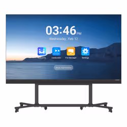 Leyard M135 Signage Display Interactive flat panel 3.43 m (135") LED Wi-Fi 450 cd/m² Full HD Black Built-in processor Android 16/7 - Additional view 4