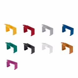 Lanview Clips for Slim & Bendable Series 20 pcs Green Plastic 150 mm 20 pc(s) - Additional view 2