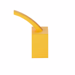Lanview Clips for Slim & Bendable Series 20 pcs Yellow Plastic 150 mm 20 pc(s) - Additional view 2