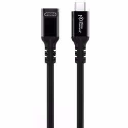 Microconnect MC-USB3.2CC05-FA USB cable USB 3.2 Gen 2x2 0.5 m USB C Black - Additional view 3