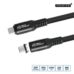 Microconnect MC-LS-USB4CC0.15 USB cable USB4 Gen 3x2 0.15 m USB C Black