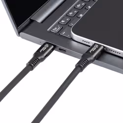 Microconnect MC-LS-USB4CC0.15 USB cable USB4 Gen 3x2 0.15 m USB C Black - Additional view 3