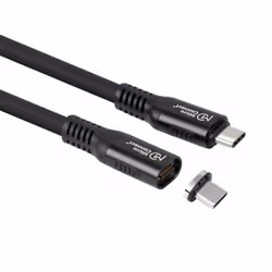 Microconnect MC-LS-USB4CC0.15 USB cable USB4 Gen 3x2 0.15 m USB C Black - Additional view 4