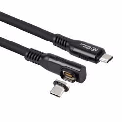 Microconnect MC-LS-USB4CC0.15-A USB cable USB4 Gen 3x2 0.15 m USB C Black - Additional view 5