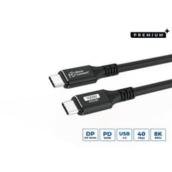 Microconnect USB4CC015 USB cable USB4 Gen 3x2 0.15 m USB C Black