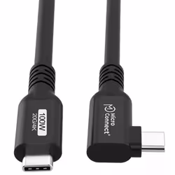 Microconnect USB3.2CC015-A USB cable USB 3.2 Gen 2x2 0.15 m USB C Black - Additional view 3