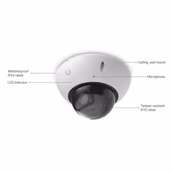 Ubiquiti G6 Pro Dome IP security camera Indoor & outdoor 3840 x 2160 pixels Ceiling/wall - Additional view 8