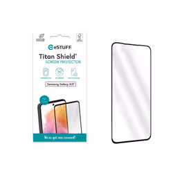 eSTUFF Samsung Galaxy A37 Full Cover Screen Protector. Titan Shield Clear screen protector 1 pc(s) - Additional view 2