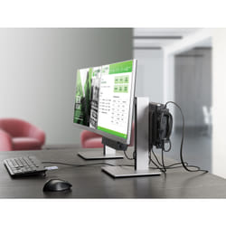 HP USB Bus Slim CCID SmartCard Kyd BE - Tastatur - AZERTY keyboard Office Black