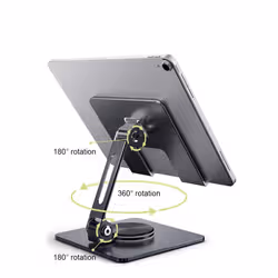 Capture Foldable 360-degree rotating CA-TAB1-STAND Black - Additional view 3