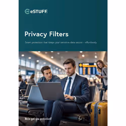 eSTUFF Privacy Filter Brochure - 1 pcs (50 pcs you get a full box)