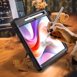 eSTUFF Lenovo Tab K12 TAMPA Defender without built-in screen protector. Black - Additional view 4