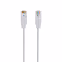 Lanview LightFlex CAT6 U/UTP 10M, White, TPE, Halogenfree networking cable - Additional view 3
