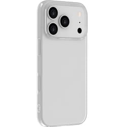 eSTUFF INFINITE (GRS) VIENNA iPhone 18 Pro/17 Pro Clear Cover. Material: 100% recycled TPU mobile phone case Transparent