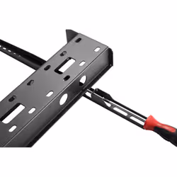Vivolink Pro Large Wall Mount with Media Player Space, Max 35kg, Up to VESA 600x400 2.03 m (80") Black - Additional view 7