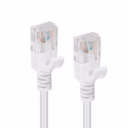 Microconnect U/UTP CAT6A Slim 20M White networking cable U/UTP (UTP) - Additional view 2