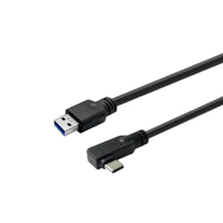 Vivolink USB-C male - A male Cable 15m USB3.2 Angled USB cable USB 3.2 Gen 1 (3.1 Gen 1) USB C USB A Black