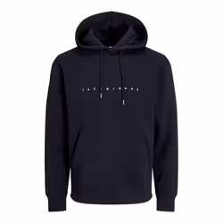 Jack & Jones Star Sweat Hood-Deep Teal-XX-Large - Black, Large