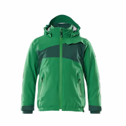 MASCOT 18935-249-33303-128, Jacket, 33303 - Grass Green/Green, 62 cm, Polyester, 185 g/m², 100% polyester