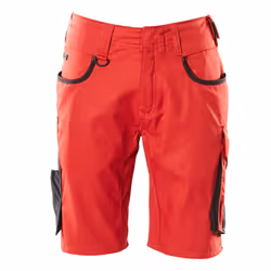 MASCOT 18349-230-0209-C58, Shorts, Any gender, Black, Red, C58, 1080 mm, Cotton, Polyester