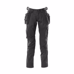 MASCOT 18531-442-09-82C64, Pants, Man, Black, 82C64, 1230 mm, 82 cm