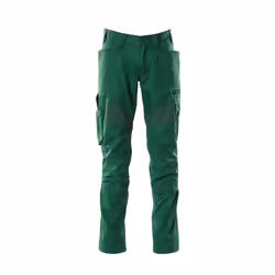 MASCOT 18579-442-03-90C51, Pants, Man, Green, 90C51, 900 mm, 90 cm