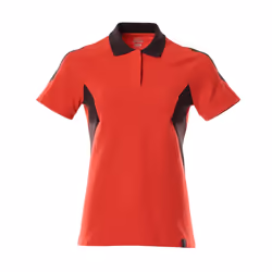 MASCOT 18393-961-20209-S ONE, T-shirt, Woman, S, 20209 - Traffic Red/Black, 82 cm, Cotton, Polyester