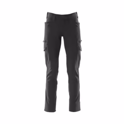 MASCOT 18279-511-09-82C45, Pants, Black, 82C45, 750 mm, 82 cm, Elastolefin, Polyester