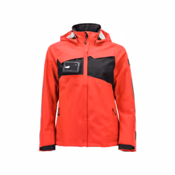 MASCOT 18311-231-20209-M, Jacket, Woman, M, 20209 - Traffic Red/Black, 88 cm, Polyester