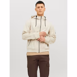 Jack & Jones 12236300_123.62, Beige/Moonbeam, L, Long sleeve, 1 pc(s), Maximum temperature 40°C (104°F), gentle process Do no ...