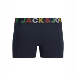 Jack & Jones Ethan Trunks 3 Pack - Dark Grey Melange, Medium