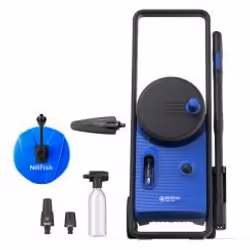Nilfisk CORE 140, Upright, Electric, 8 m, 5 m, Black, Blue, Aluminium
