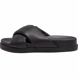 ) ONLY MINNIE-12 Polyurethane Women's Black Mules - Black, 5 (Adults'