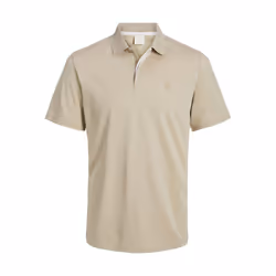 Jack & Jones Rodney Short Sleeve Polo - Fields Of Rye, Medium
