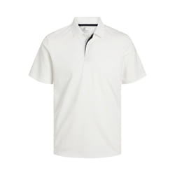 Jack & Jones Rodney Short Sleeve Polo - Cloud Dancer, Medium